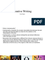 Creative Writing