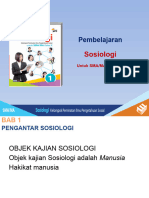 Materi Sosiologi BAB I