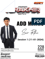 Seminar Terakhir SPM Addmaths MR Fathi 11.01.2024