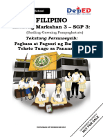 FilipinoSHS - Q3 - W3 - Tekstong Persuweysib Pagbasa at Pagsuri NG Ibat-Ibang Teksto - (Rodolfo P. Yabut)