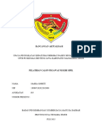 Format RANCANGAN AKTUALISASI