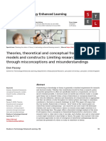 Theories, Theoretical and Conceptual Frameworks, Models and Constructs: Limiting Research Outcomes Through Misconceptions and Misunderstandings