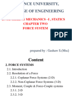 Chapter 2 Force System