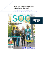 Instant download Soc 2014 3rd Edition Jon Witt Solutions Manual pdf full chapter