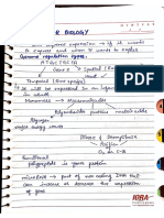Molecular Biology Handwrittern Notes Transcriptin