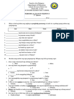 Periodical Test in Filipino Q2