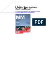 Instant Download MM 4 4th Edition Dawn Iacobucci Solutions Manual PDF Full Chapter