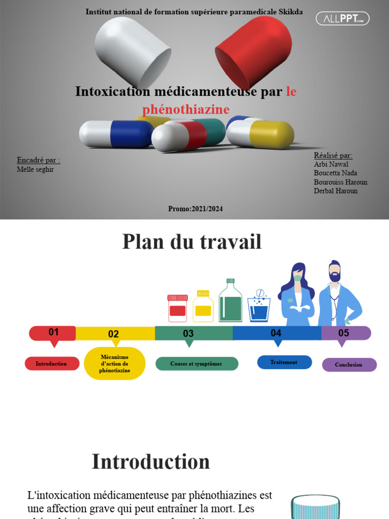 Intoxication médicamenteuse par phénothiazines | PDF | Schizophrénie ...