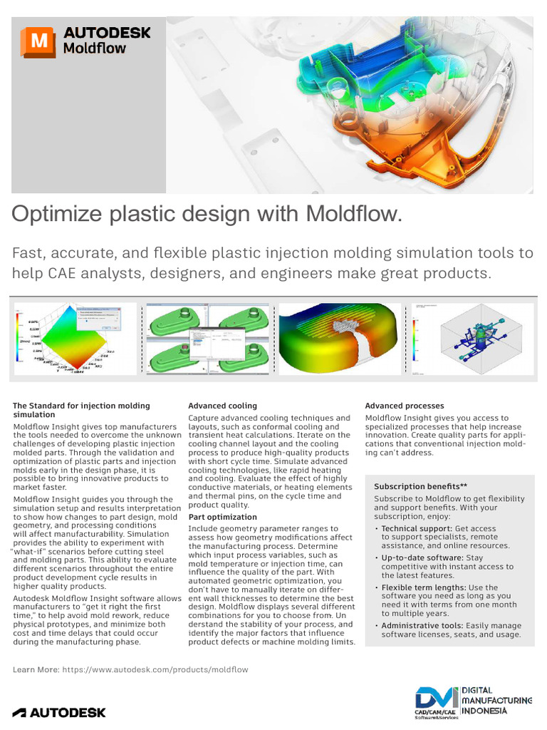 Moldflow (New) - Compressed | Download Free PDF | Simulation | Engineering