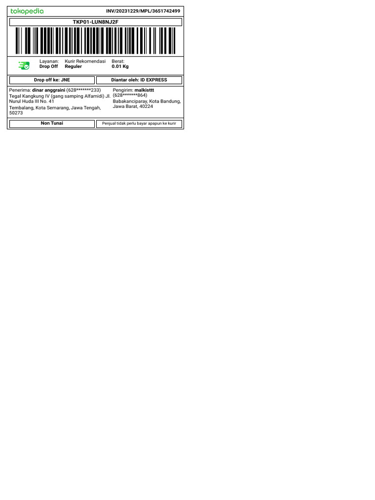 Shipping Label | PDF