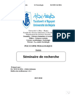 Seminaire de Recherche Vrai