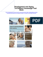 Instant Download Adult Development and Aging Canadian 1st Edition Cavanaugh Test Bank PDF Full Chapter
