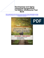 Instant Download Adult Development and Aging Biopsychosocial Perspectives Canadian 1st Edition Whitbourne Test Bank PDF Full Chapter
