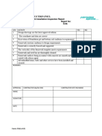 Formwork Checklist