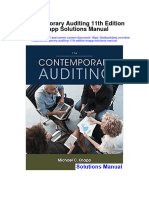 Instant Download Contemporary Auditing 11th Edition Knapp Solutions Manual PDF Full Chapter