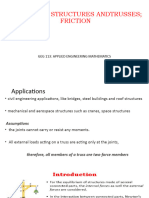 Module 11 (Structures, Trusses & Friction)