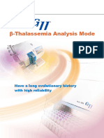 Brochure HLC-723G11 - β-Thalassemia Analysis Mode