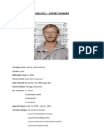 CASE FILE - Jeffrey Dahmer - Ahmedova, Murinova 1.B