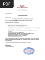 Cooking Recommendation Letter Template | PDF