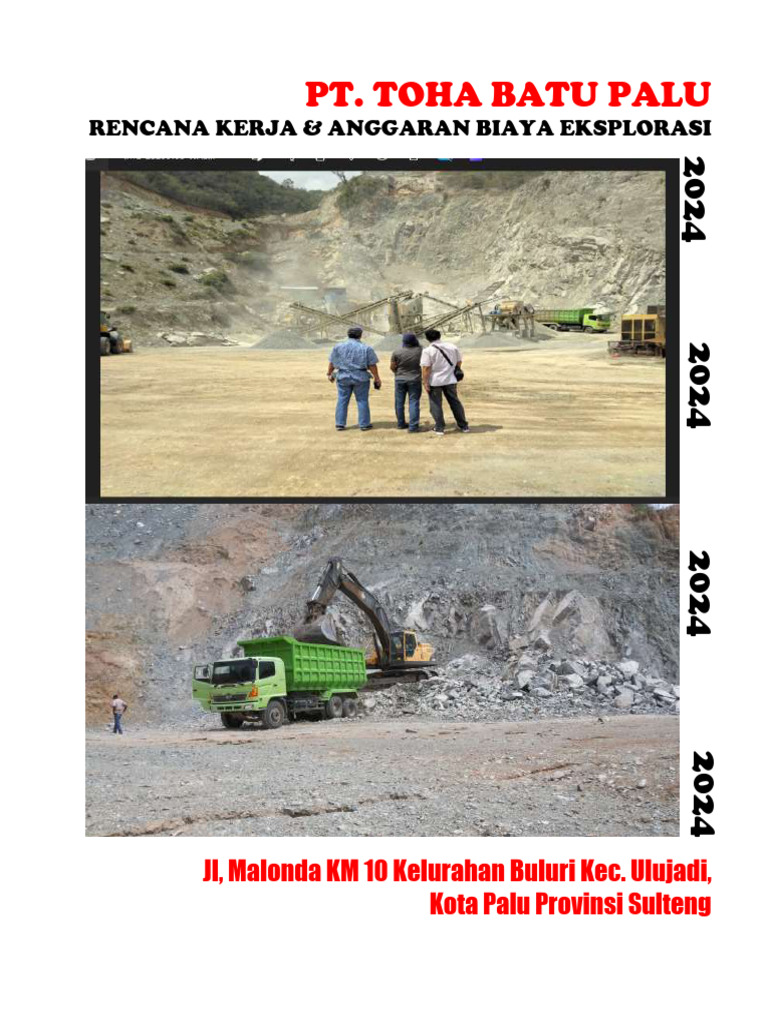 Cover RKAB Eksplorasi | PDF