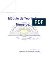 Modulo-Teoria de Numeros-Universidade Rovuma