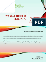 Wasiat Perdata Dalam Perspektif Islam