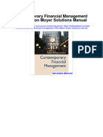 Instant Download Contemporary Financial Management 10th Edition Moyer Solutions Manual PDF Full Chapter
