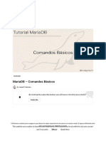 Comandos Mariadb