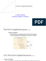 Optimal Capital Structure