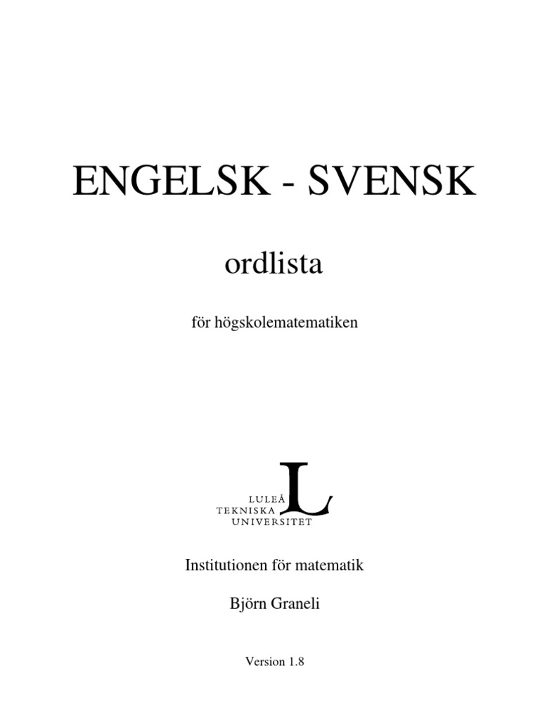 Engelsk+svensk+ordlista+för+högskolaematematiken