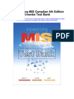 Instant download Experiencing Mis Canadian 4th Edition Kroenke Test Bank pdf full chapter