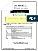 Technical Mathematics P2 Nov 2019 Memo Afr & Eng