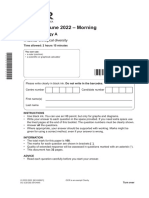 Question Paper Biological Diversity