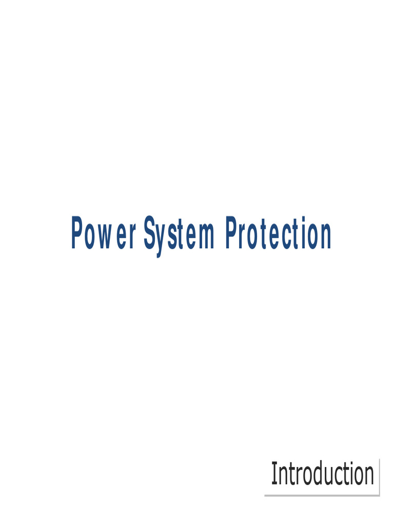 Fundamentals of Power System Protection PDF Relay Electronics