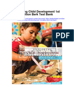 Instant download Exploring Child Development 1st Edition Berk Test Bank pdf full chapter