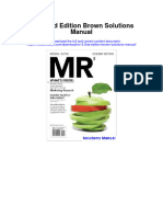 Instant Download MR 2 2nd Edition Brown Solutions Manual PDF Full Chapter