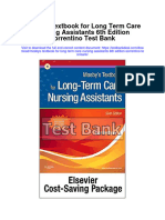 Instant Download Mosbys Textbook For Long Term Care Nursing Assistants 6th Edition Sorrentino Test Bank PDF Full Chapter