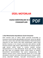 Dizel Emisyonları 12 Hafta