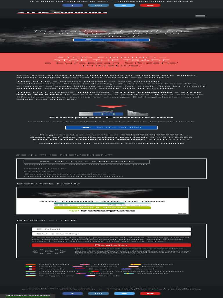 Home - STOP FINNING | PDF | Elasmobranchii | Sharks