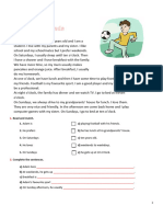 Teste Ingles 5 Ano Daily Routine3