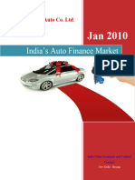 Beiqi Foton Auto Co. Ltd. - India's Auto Finance Market Overview Report