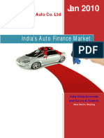 Beiqi Foton Auto Co. LTD - India's Auto Finance Market Overview