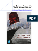 Instant Download Multinational Business Finance 15th Edition Eiteman Solutions Manual PDF Full Chapter