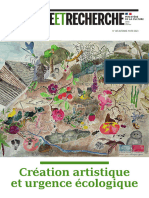 Culture Et Recherche 145 - Création Artistique Et Urgence Écologique