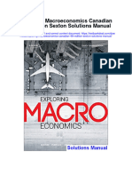 Instant Download Exploring Macroeconomics Canadian 4th Edition Sexton Solutions Manual PDF Full Chapter