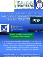 COMO TRATAR A CIATALGIA POR CIATAlGIA COM OS RECURSOS MECANOMANUAIS