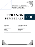 Cover Perangkat RPP KLS 8 Rahmi Jumaiti SMP Negeri 1 Kota Pontianak