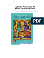 Instant Download Exploring Social Psychology 8th Edition Myers Solutions Manual PDF Full Chapter