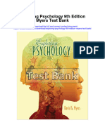 Instant Download Exploring Psychology 9th Edition Myers Test Bank PDF Full Chapter