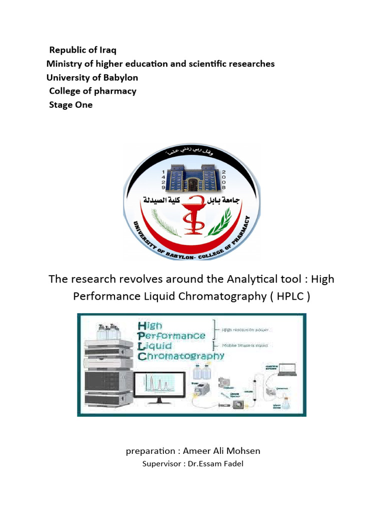 HPLC in Pharmaceutical Analysis | PDF | High Performance Liquid ...